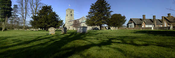 The Church in the village of Albury in Hertfordshire